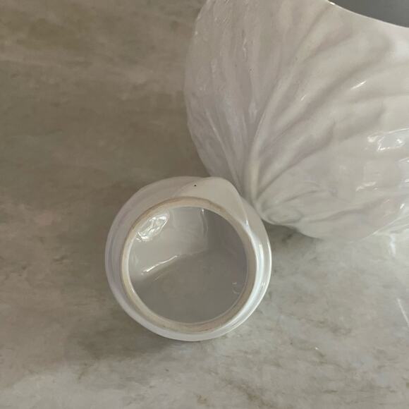 Neuwirth Cabbage teapot white ceramic - Picture 4 of 9